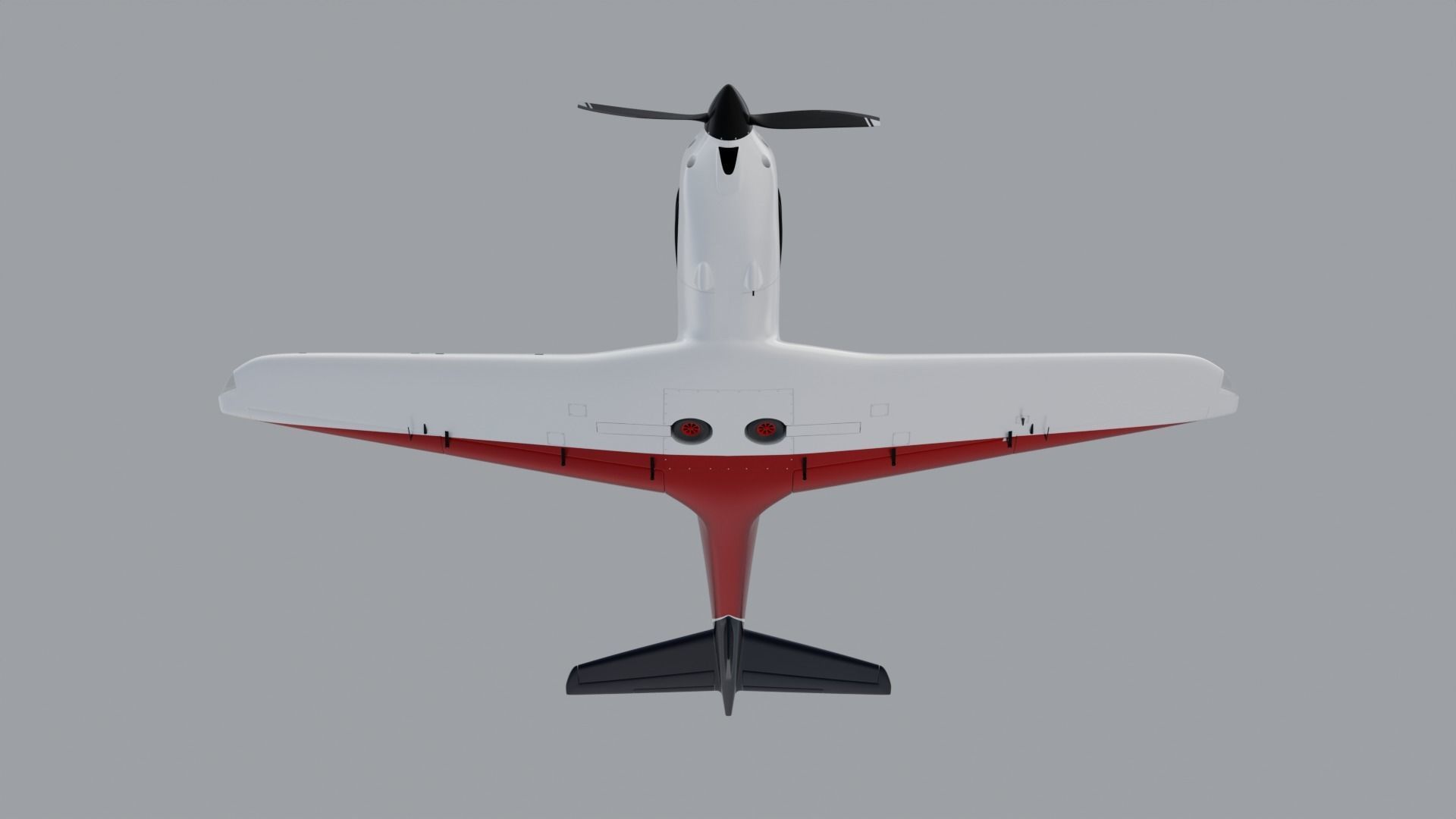 Airplane Pelegrin Tarragon 3D model_17