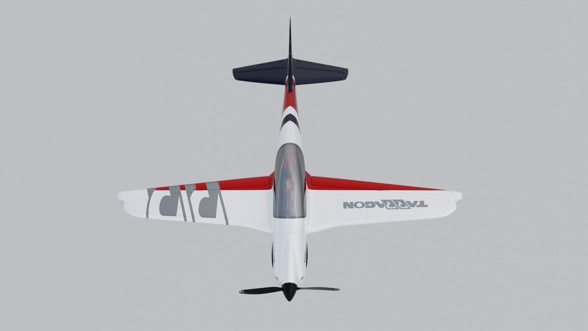 Airplane Pelegrin Tarragon 3D model_21