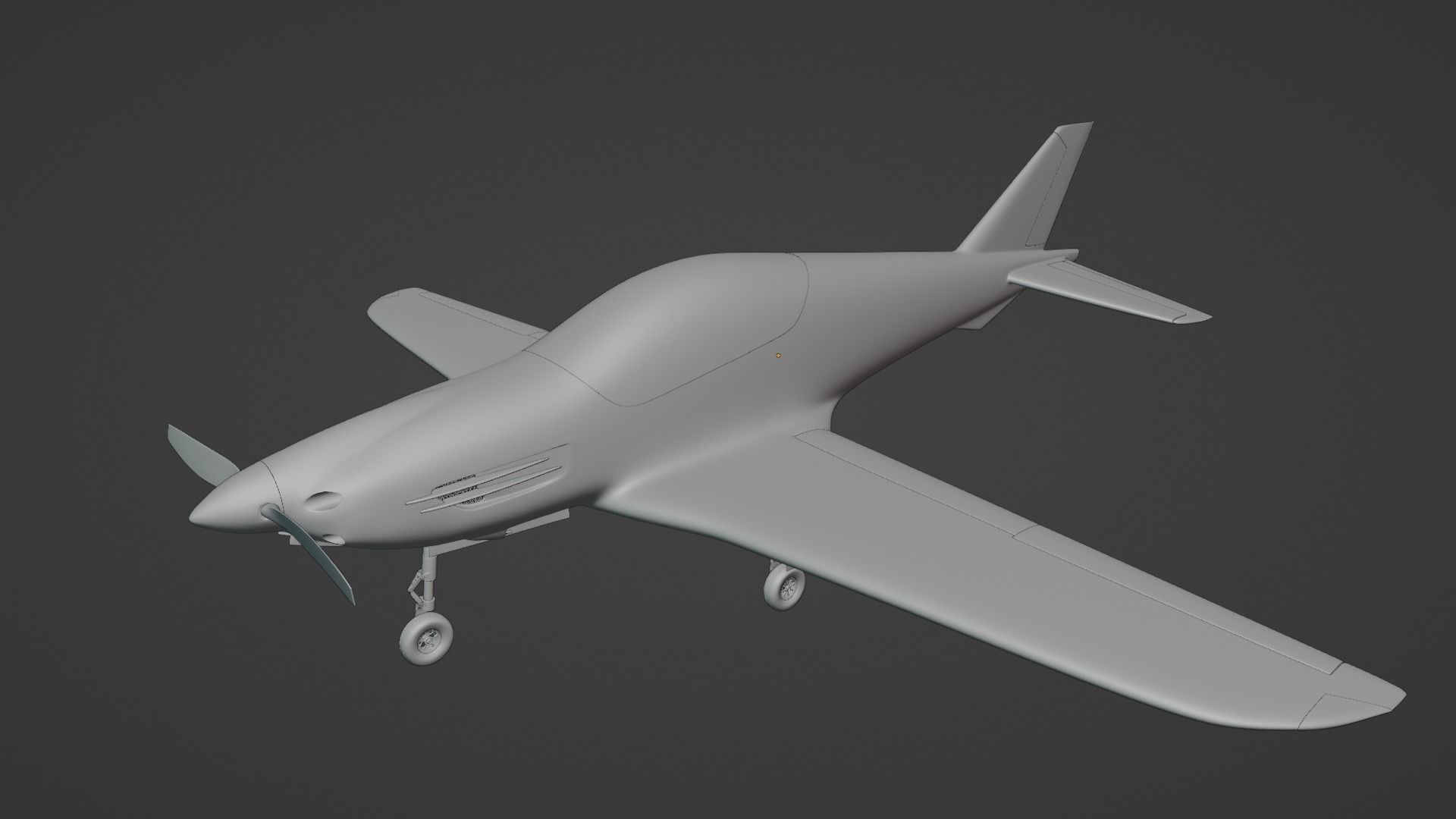 Airplane Pelegrin Tarragon 3D model_26
