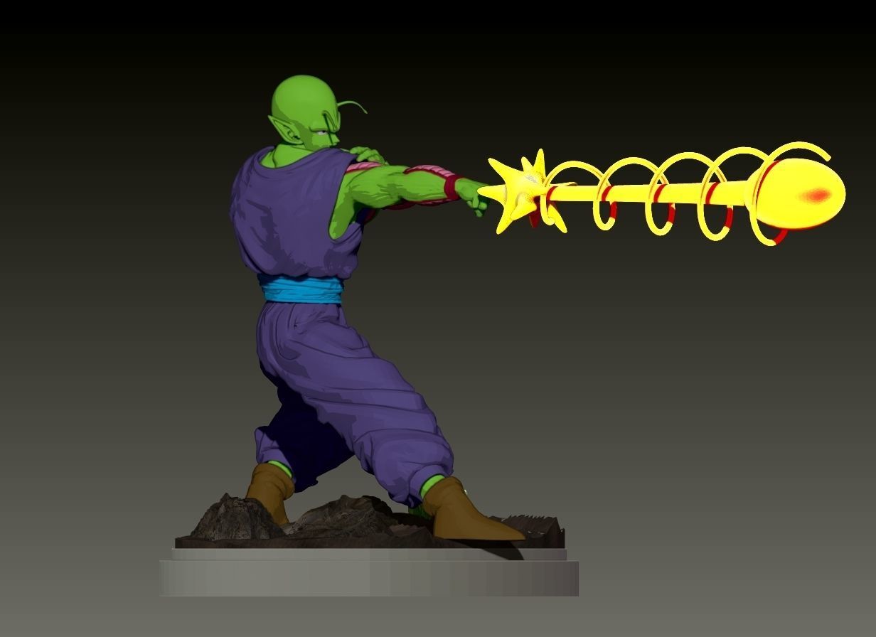 Piccolo miniature from Dragon Ball Z 3D print model_5
