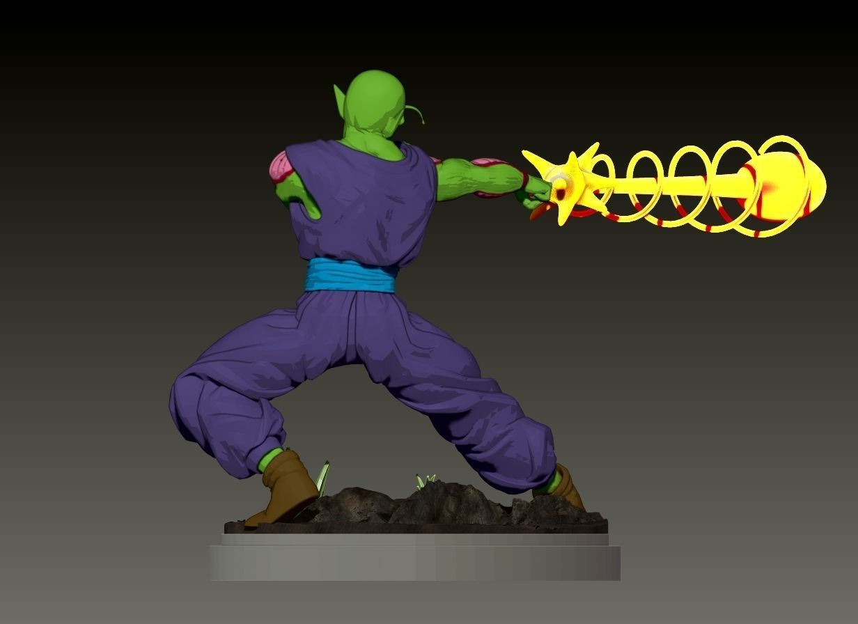Piccolo miniature from Dragon Ball Z 3D print model_3