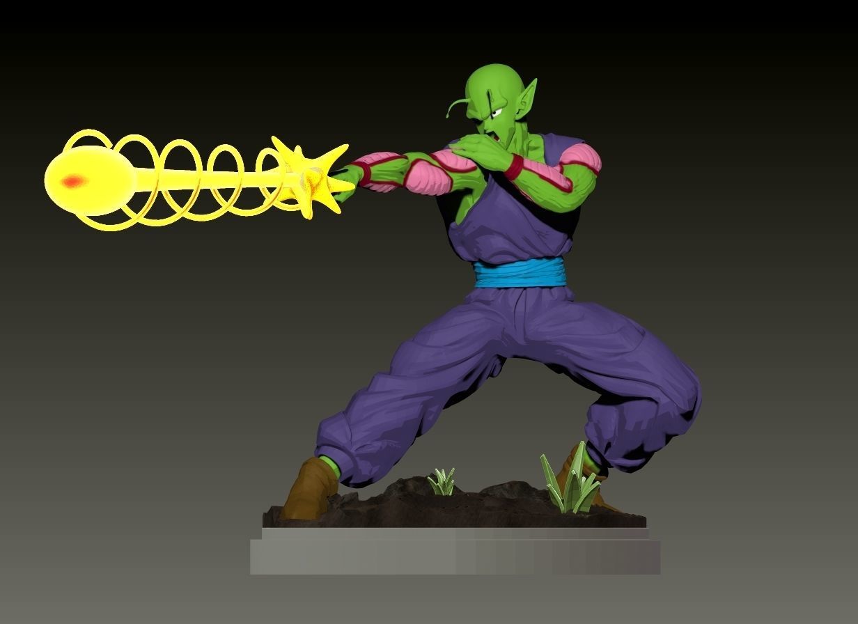 Piccolo miniature from Dragon Ball Z 3D print model_2