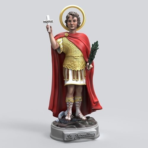 Saint Expeditus 3D print model