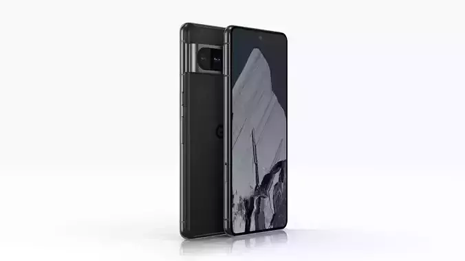 Google Pixel 8 Pro Low-poly 3D model