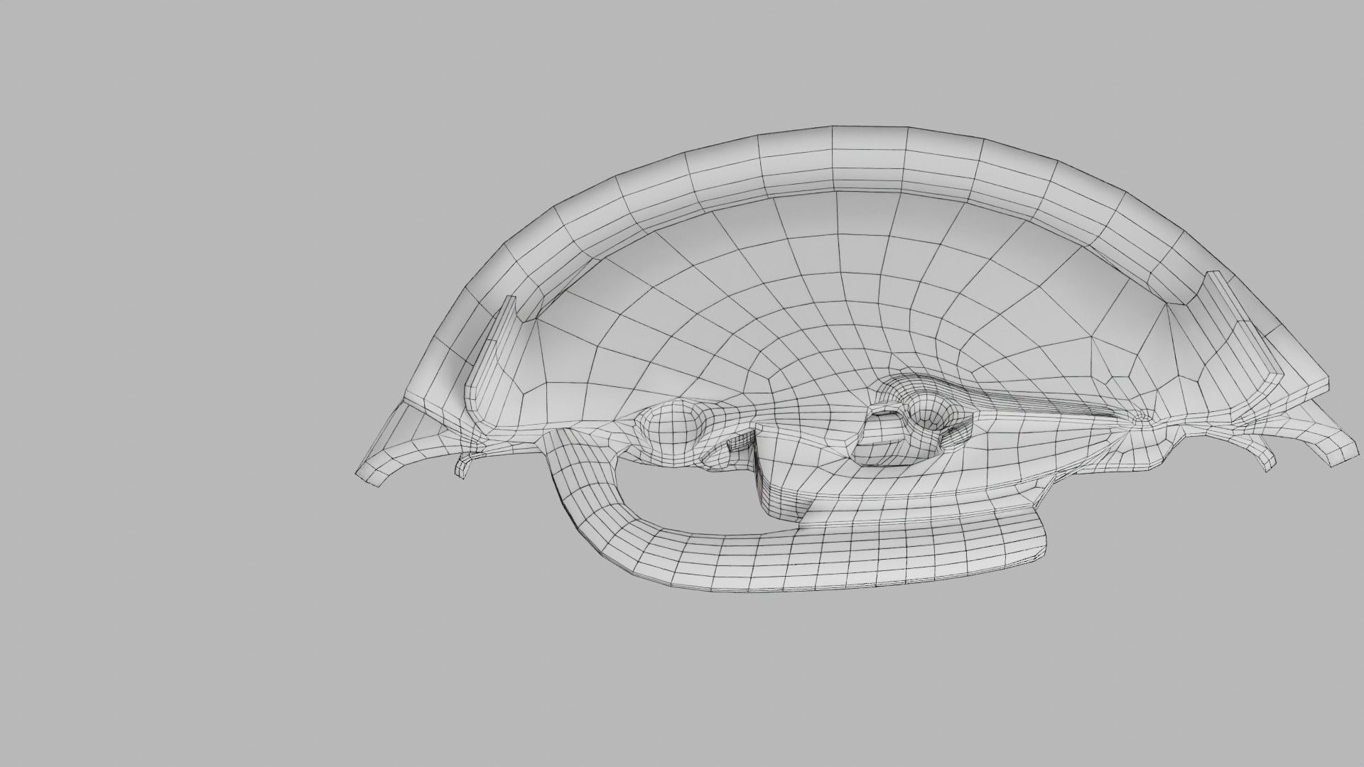 Human trilaminar embryo 3 Weeks Low-poly 3D model_84