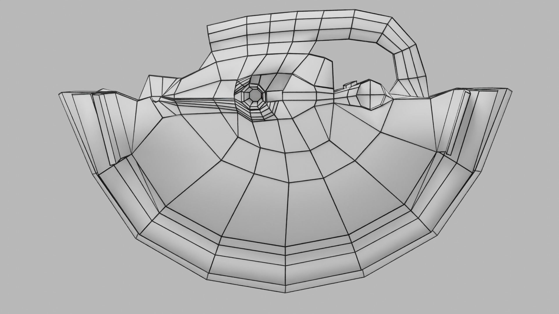 Human trilaminar embryo 3 Weeks Low-poly 3D model_68