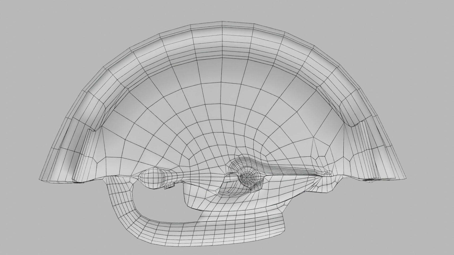Human trilaminar embryo 3 Weeks Low-poly 3D model_87