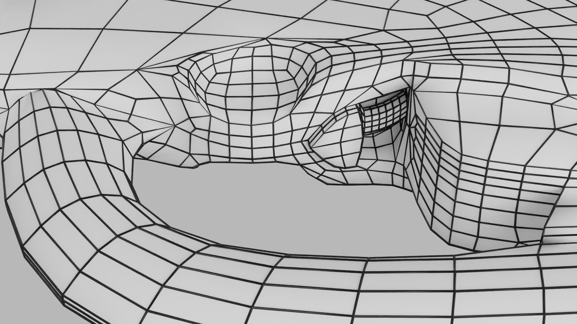 Human trilaminar embryo 3 Weeks Low-poly 3D model_78