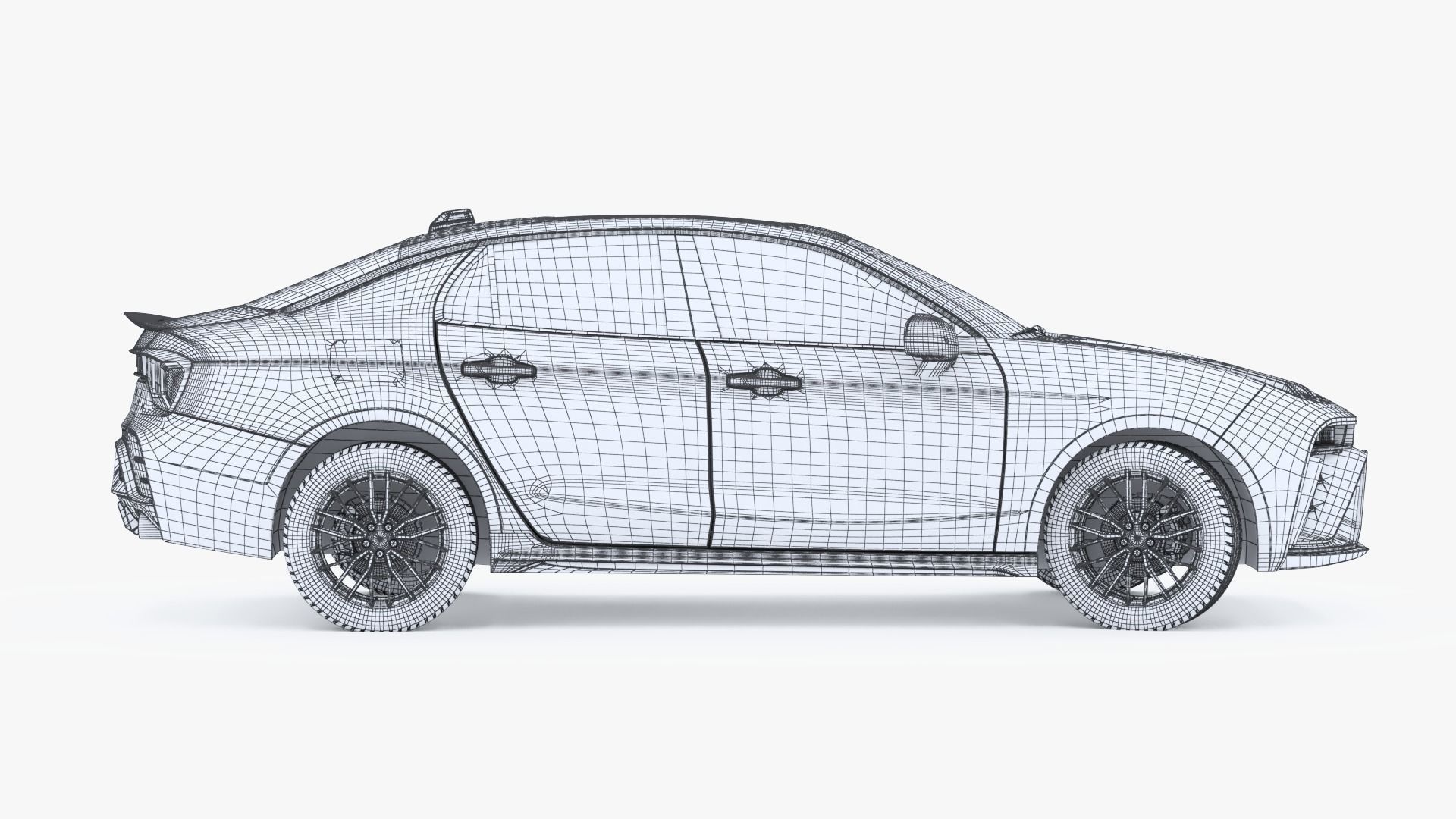 2023 Lynkco03  Low-poly 3D model_11