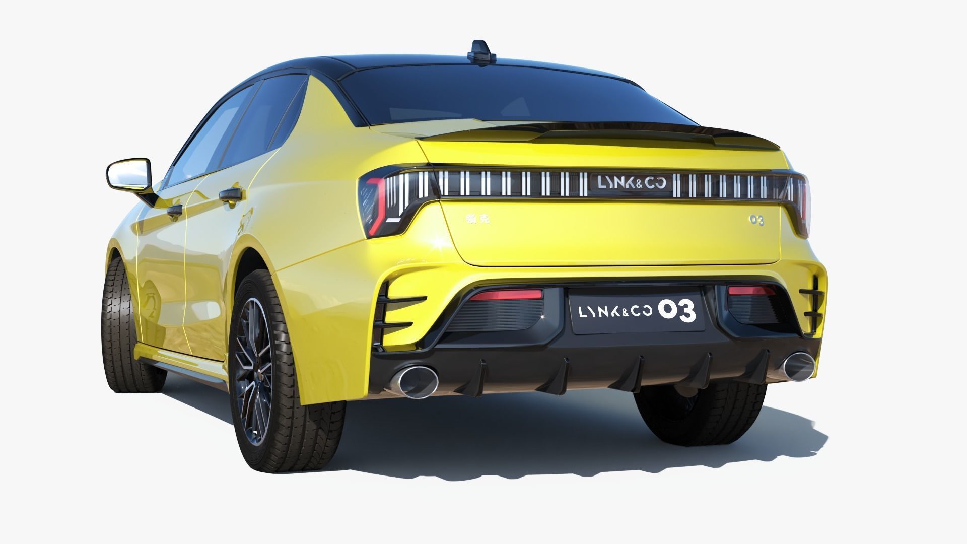 2023 Lynkco03  Low-poly 3D model_6