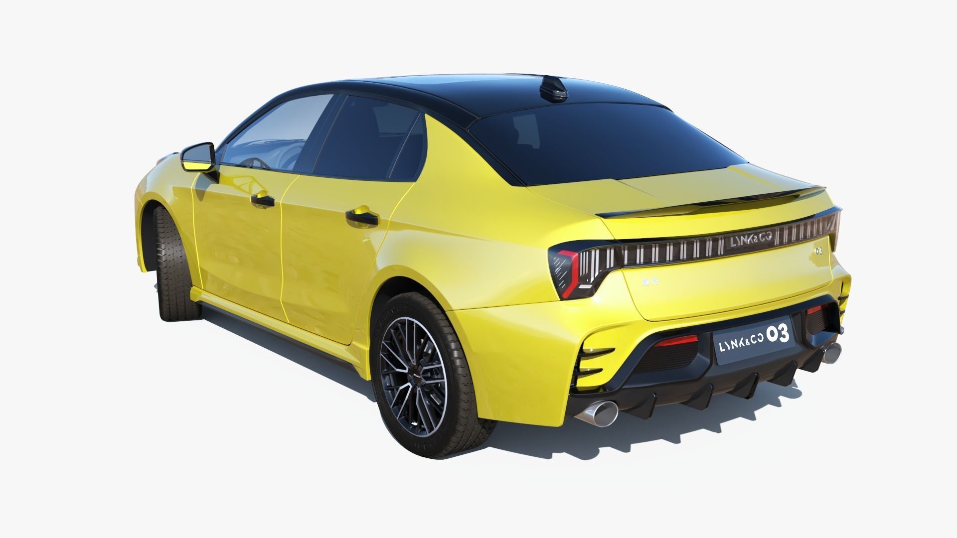 2023 Lynkco03  Low-poly 3D model_5