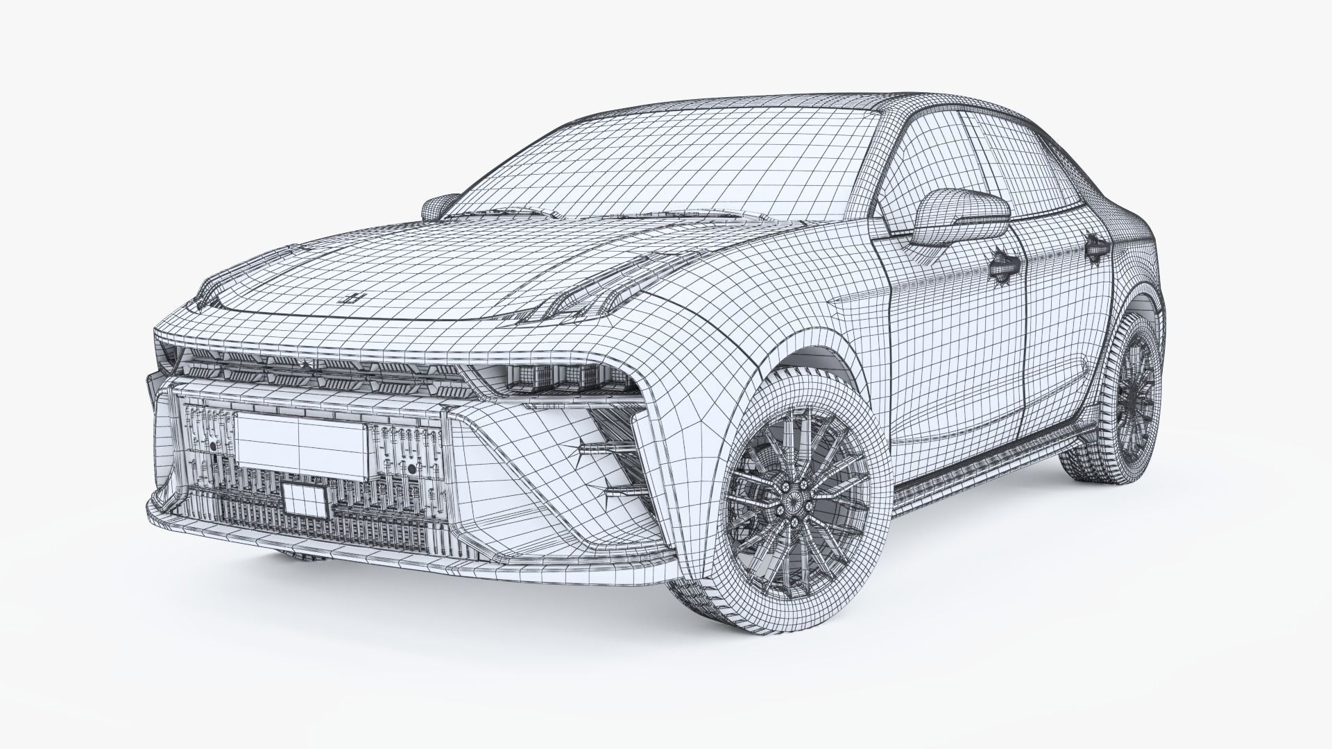 2023 Lynkco03  Low-poly 3D model_9