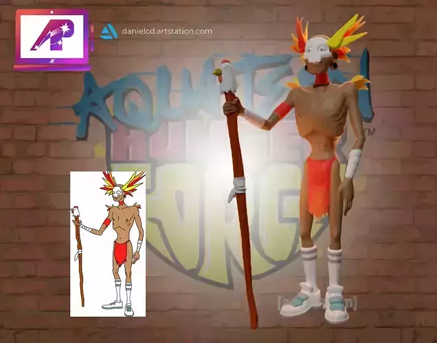AquaTeen Hunger Force Billy WicthDoctor 3D print model