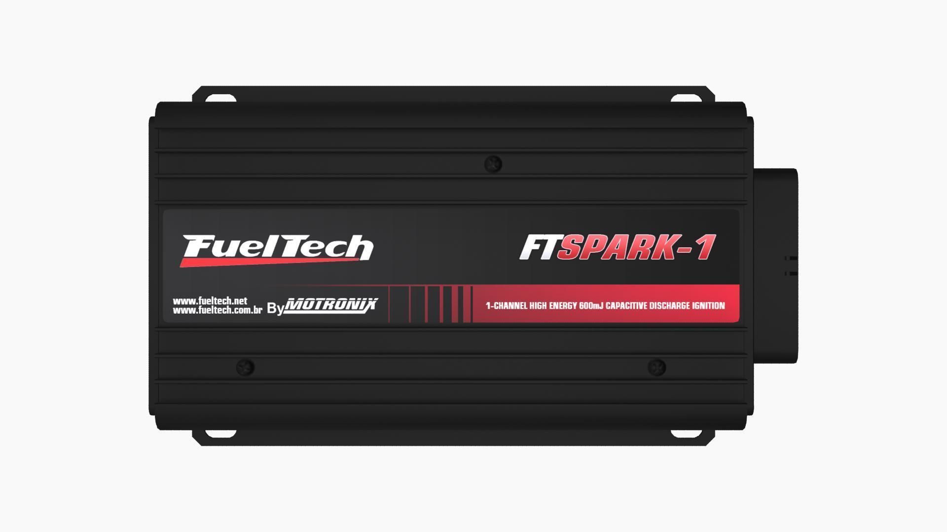 Fueltech FT Spark-1 Low-poly 3D model_4