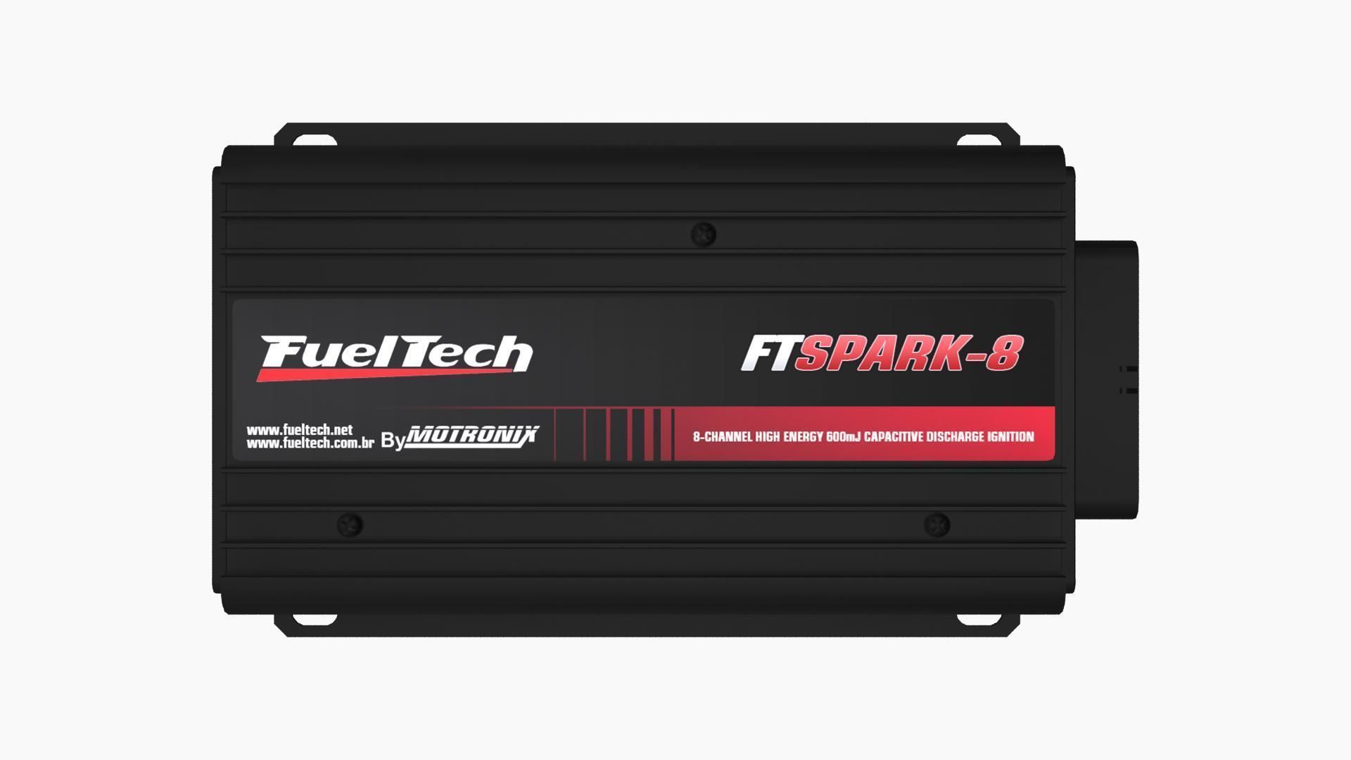 Fueltech FT Spark-8 Low-poly 3D model_4