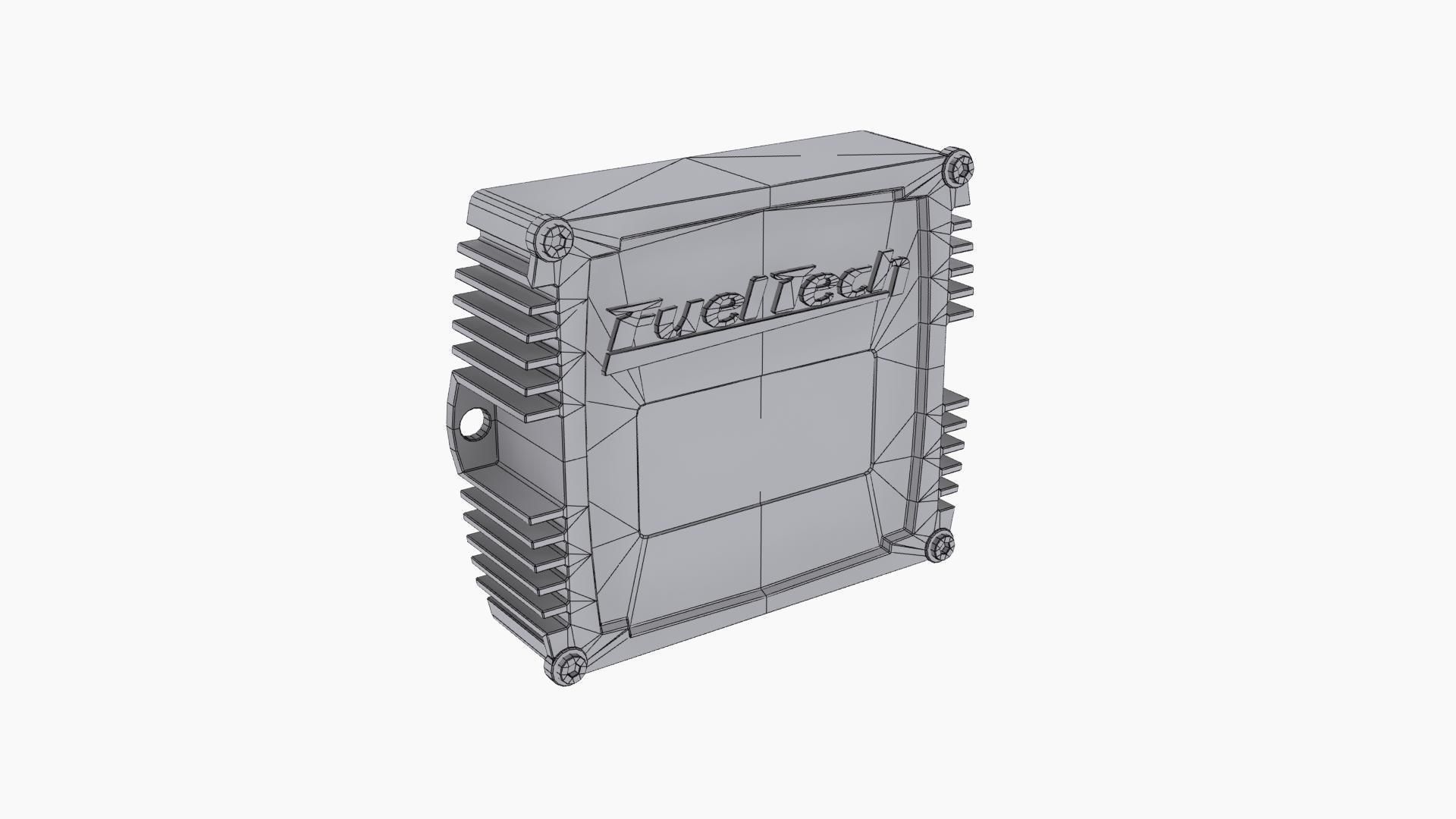 Fueltech Peak And Hold 8A-2A Low-poly 3D model_9