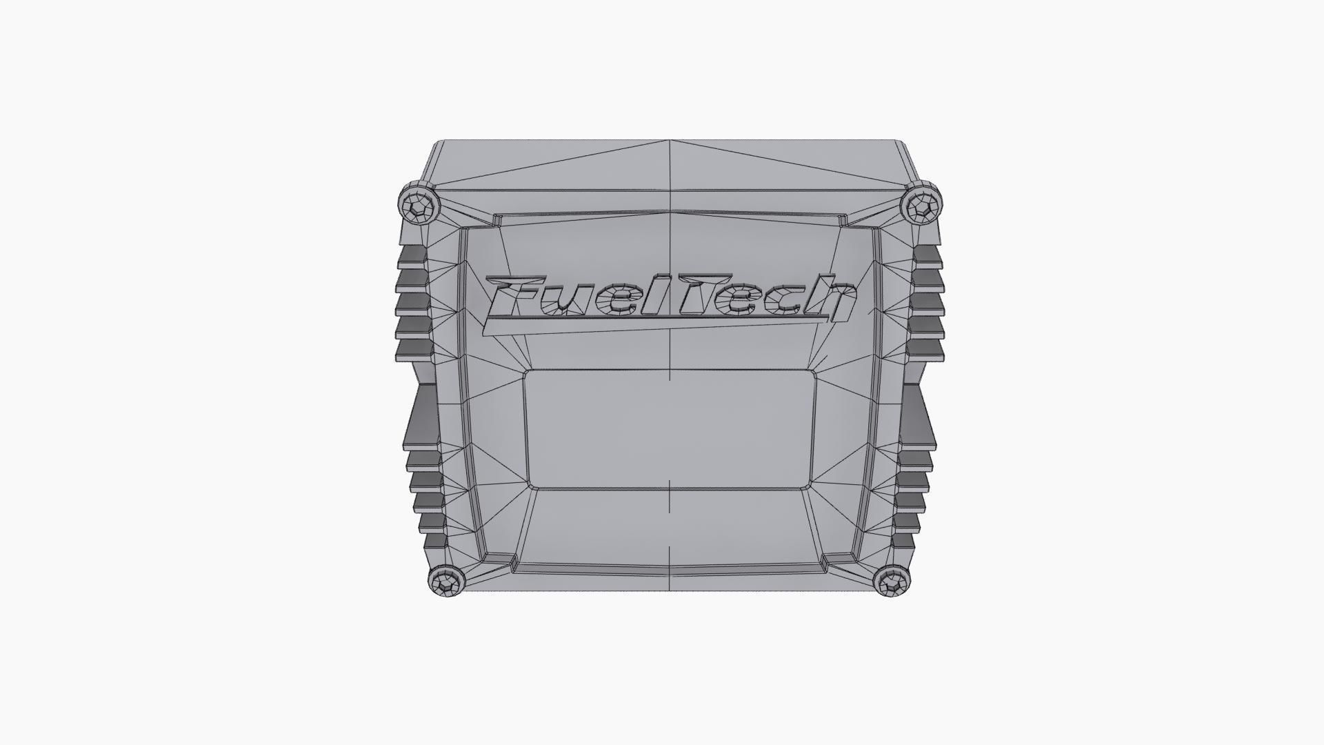 Fueltech Peak And Hold 8A-2A Low-poly 3D model_10