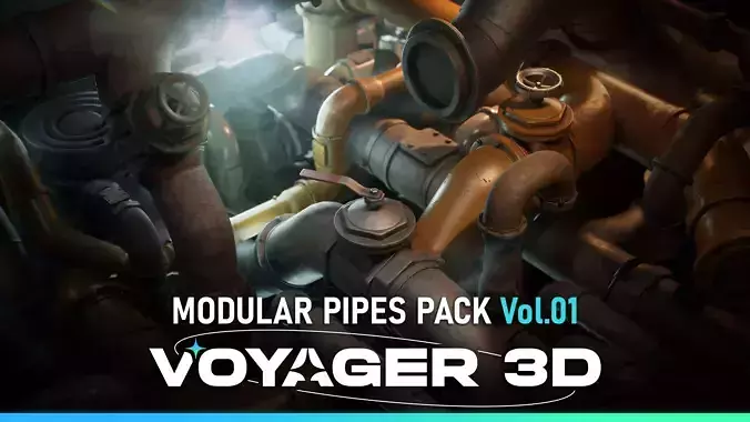 Modular Pipes Pack Vol 01