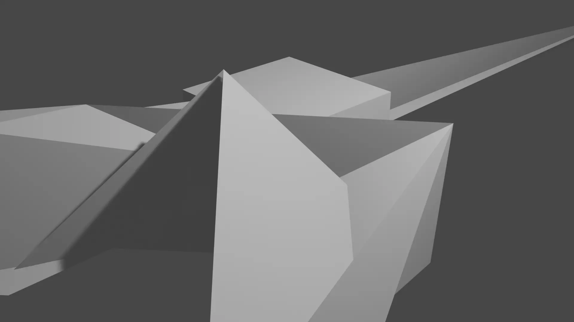 abstract randomness Free low-poly 3D model_0