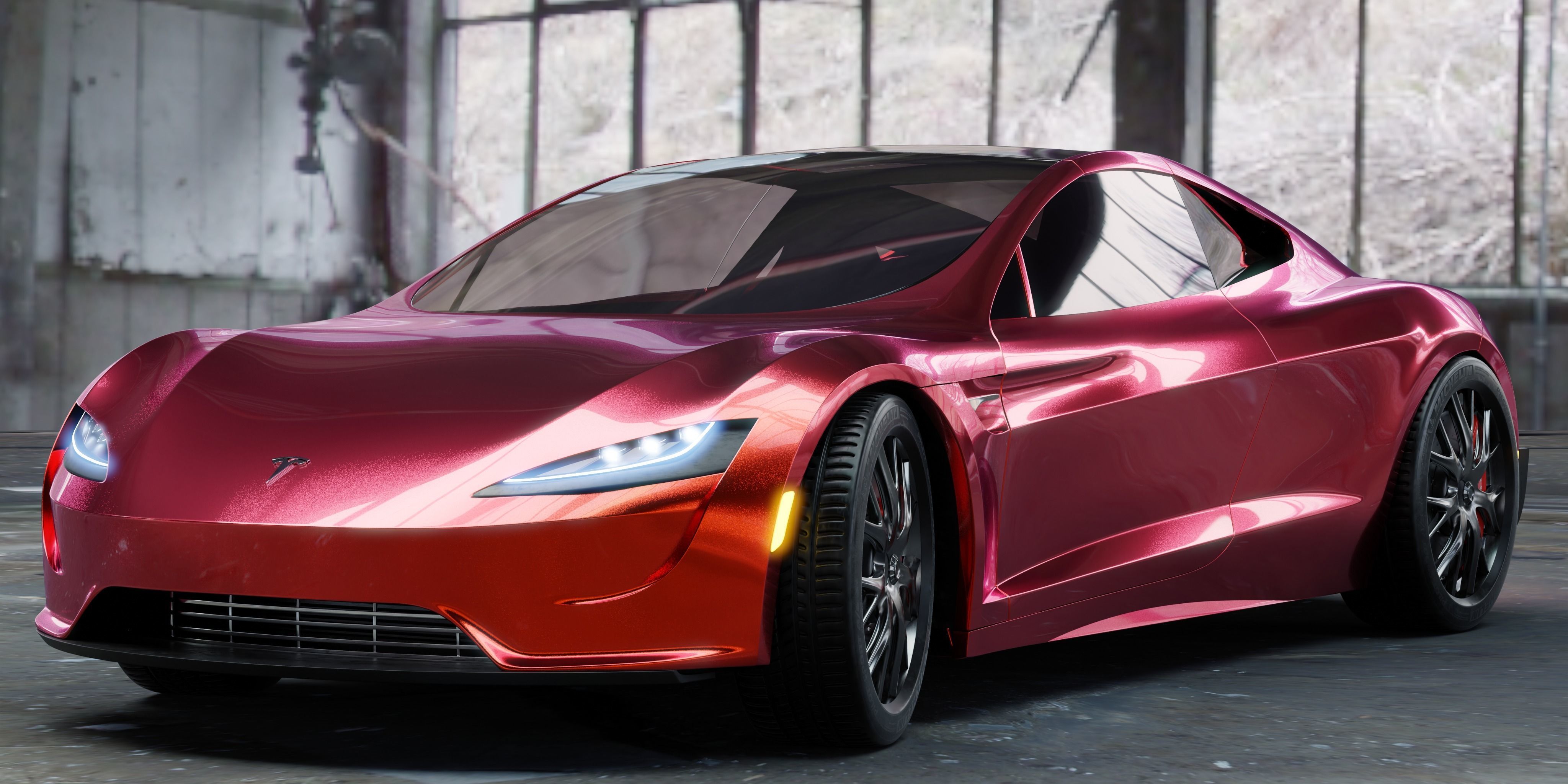 Tesla 2023 Roadstar 3D model_2