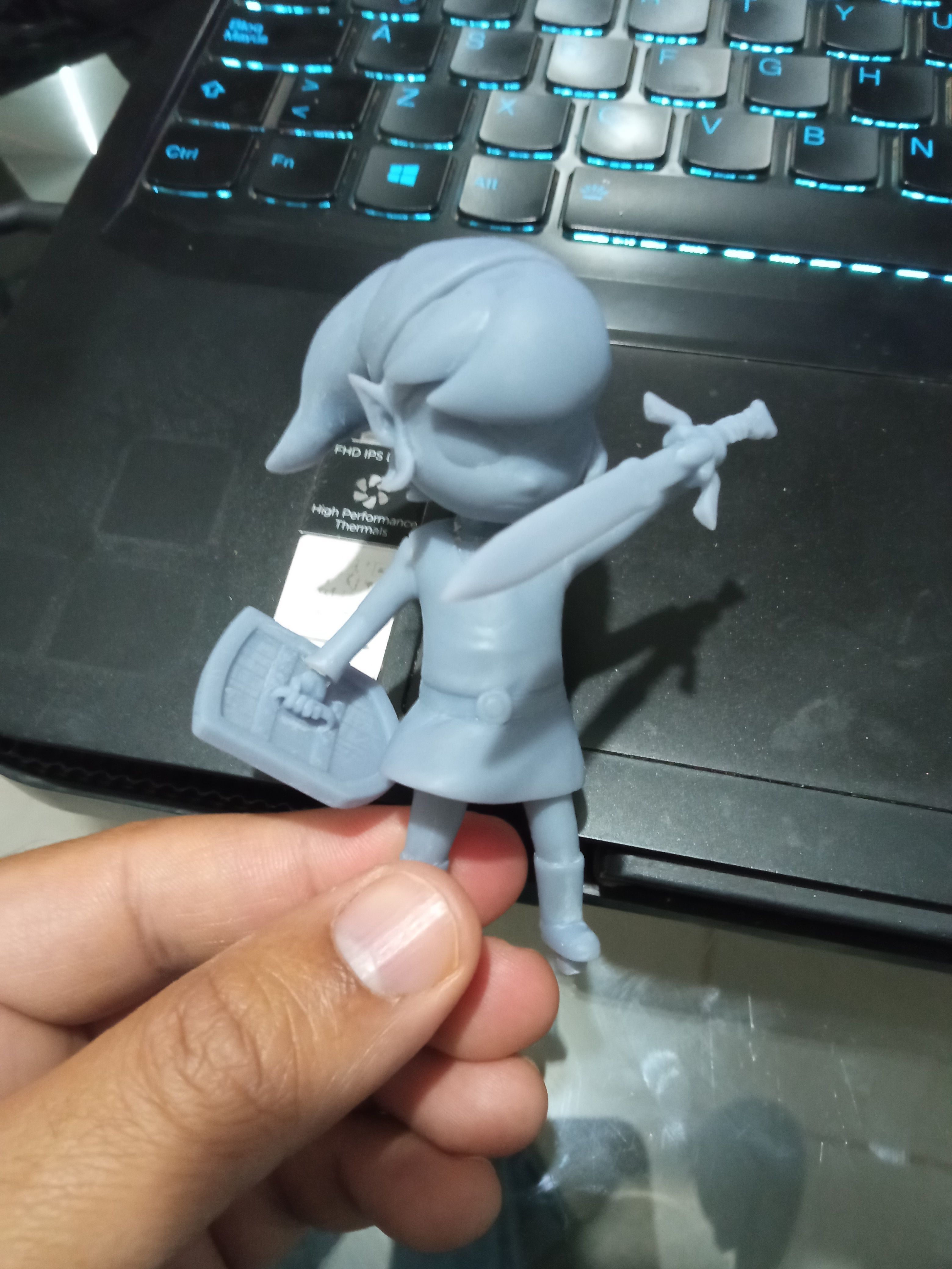 Epic Toon Link 3D print model_7