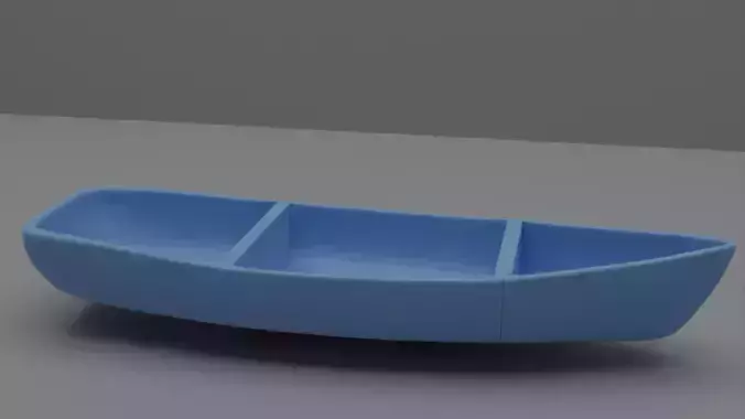 Creating a boat for 3D printing 3D print model