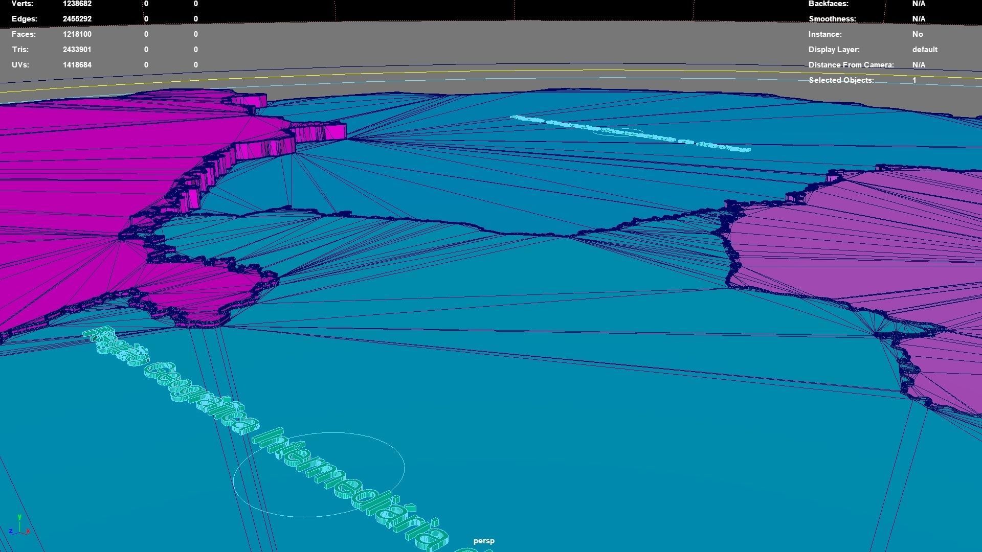 Parana  South Region  Brazil map region geography political 3D model_7