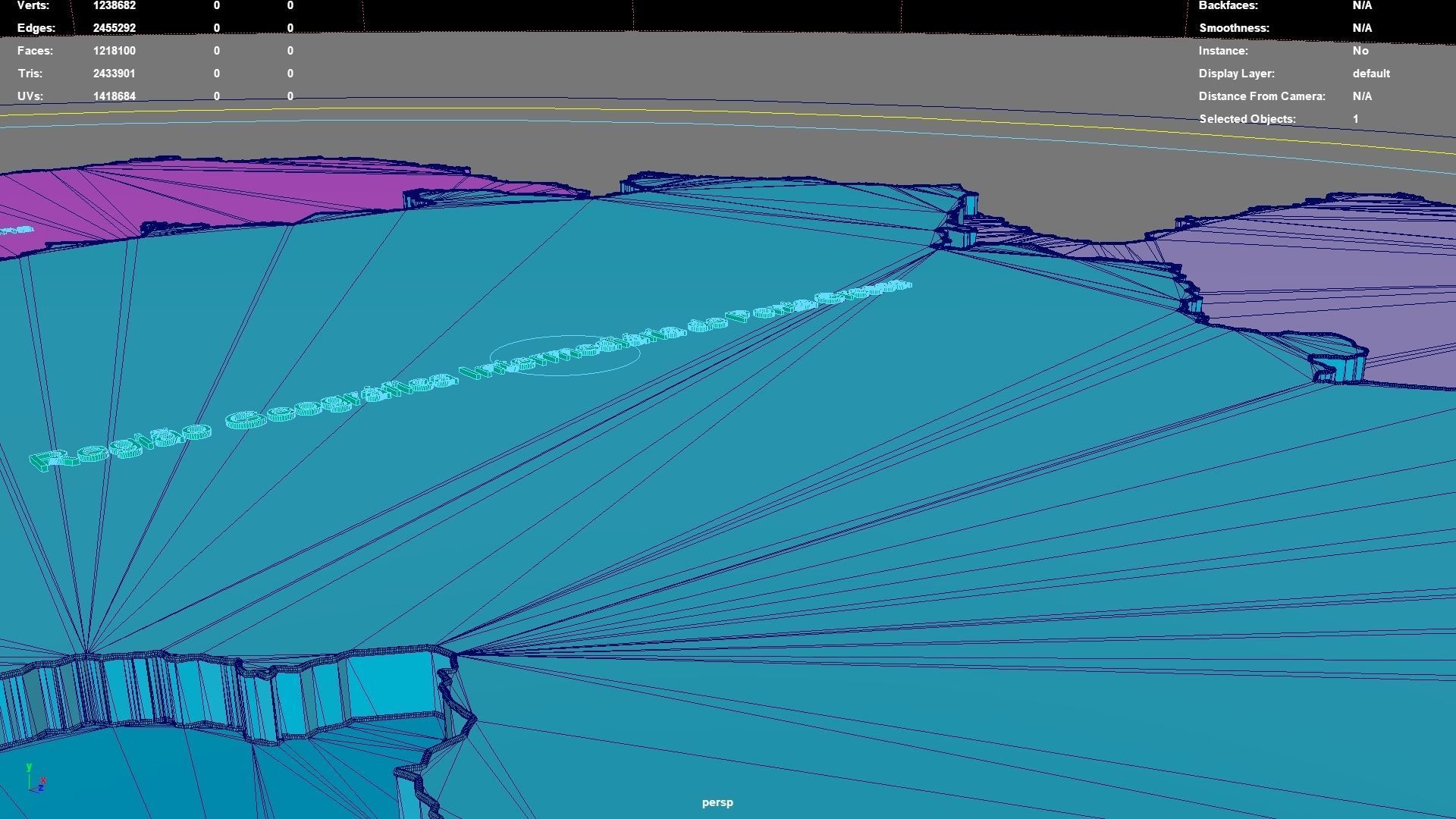 Parana  South Region  Brazil map region geography political 3D model_6