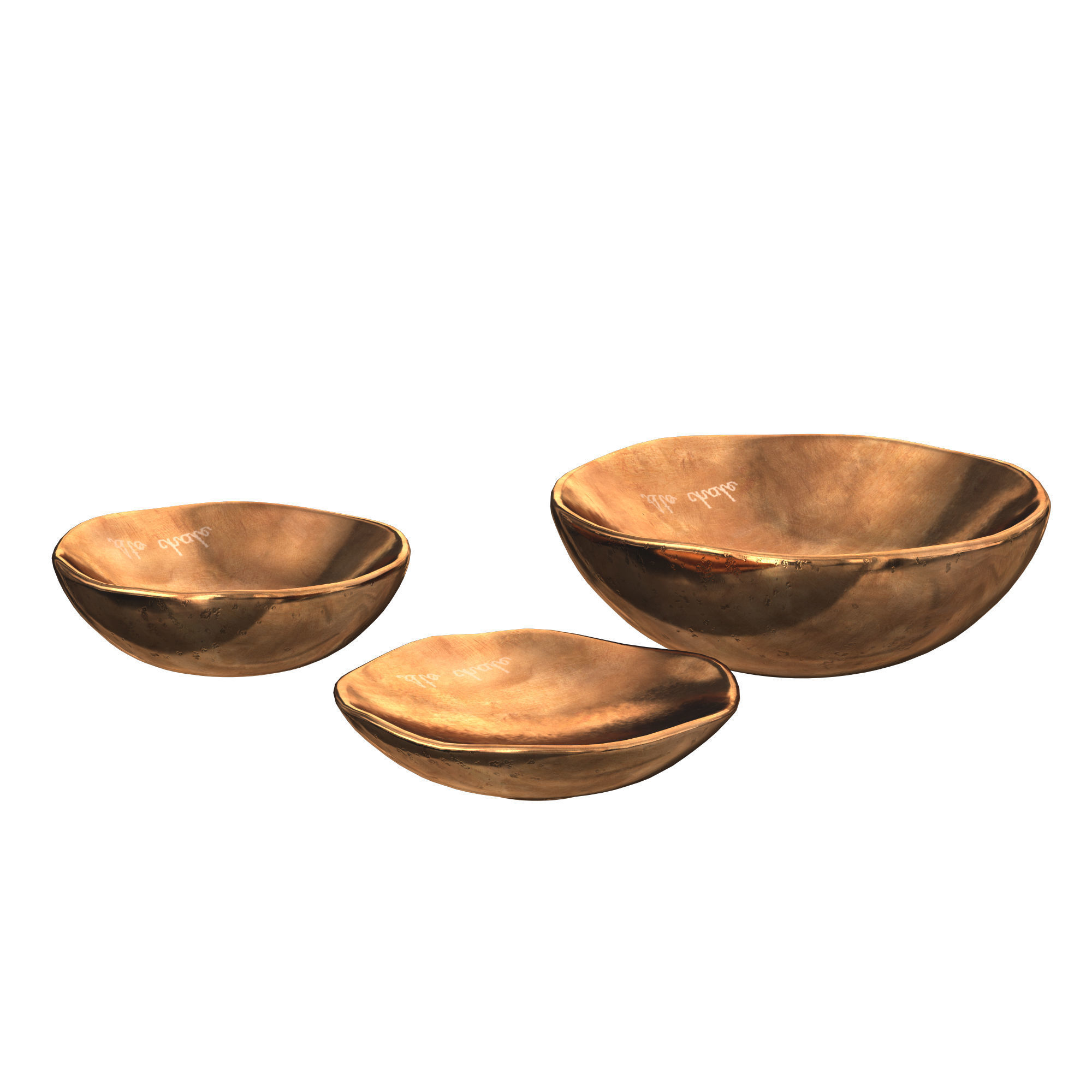 Brass blow 3D model_1