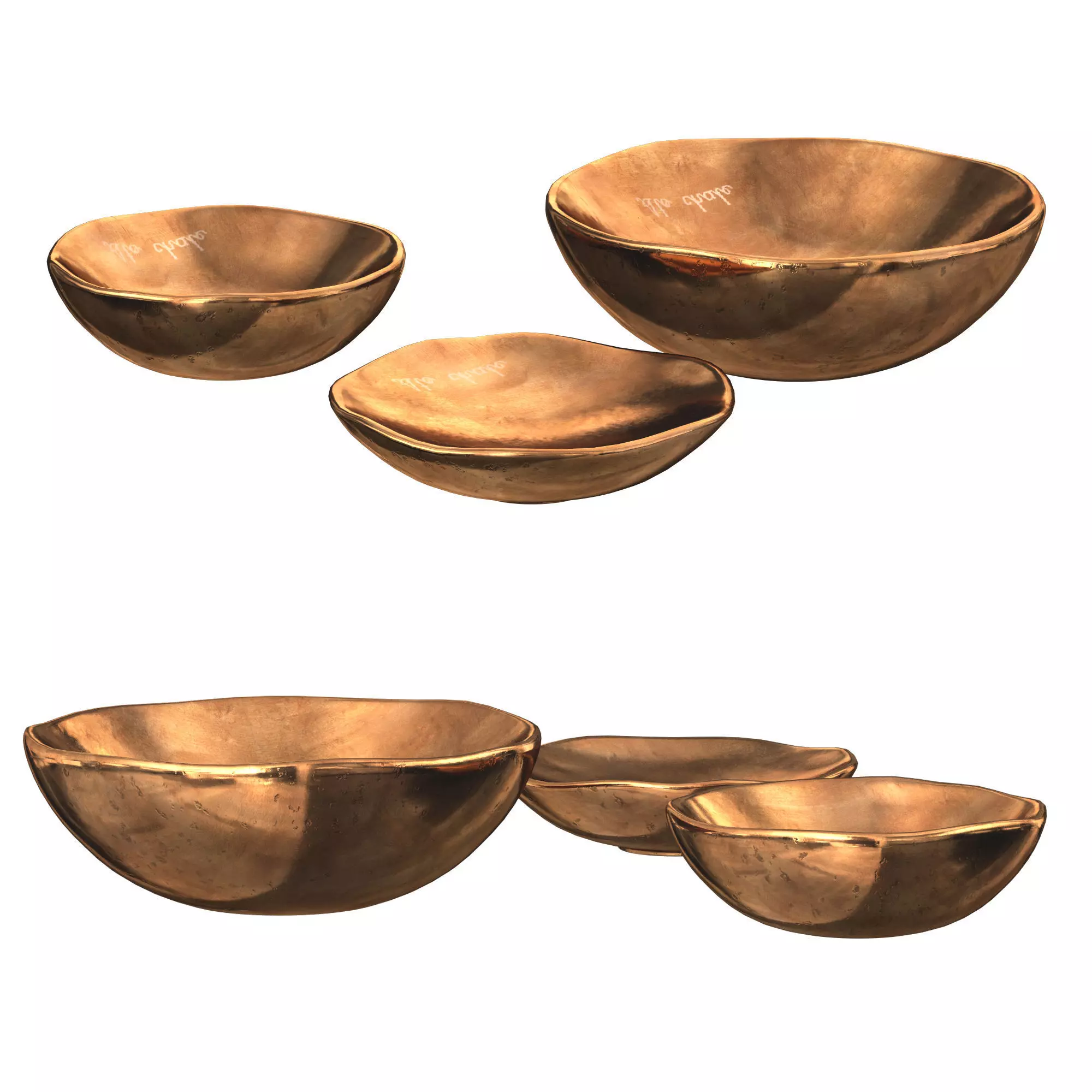 Brass blow 3D model_0