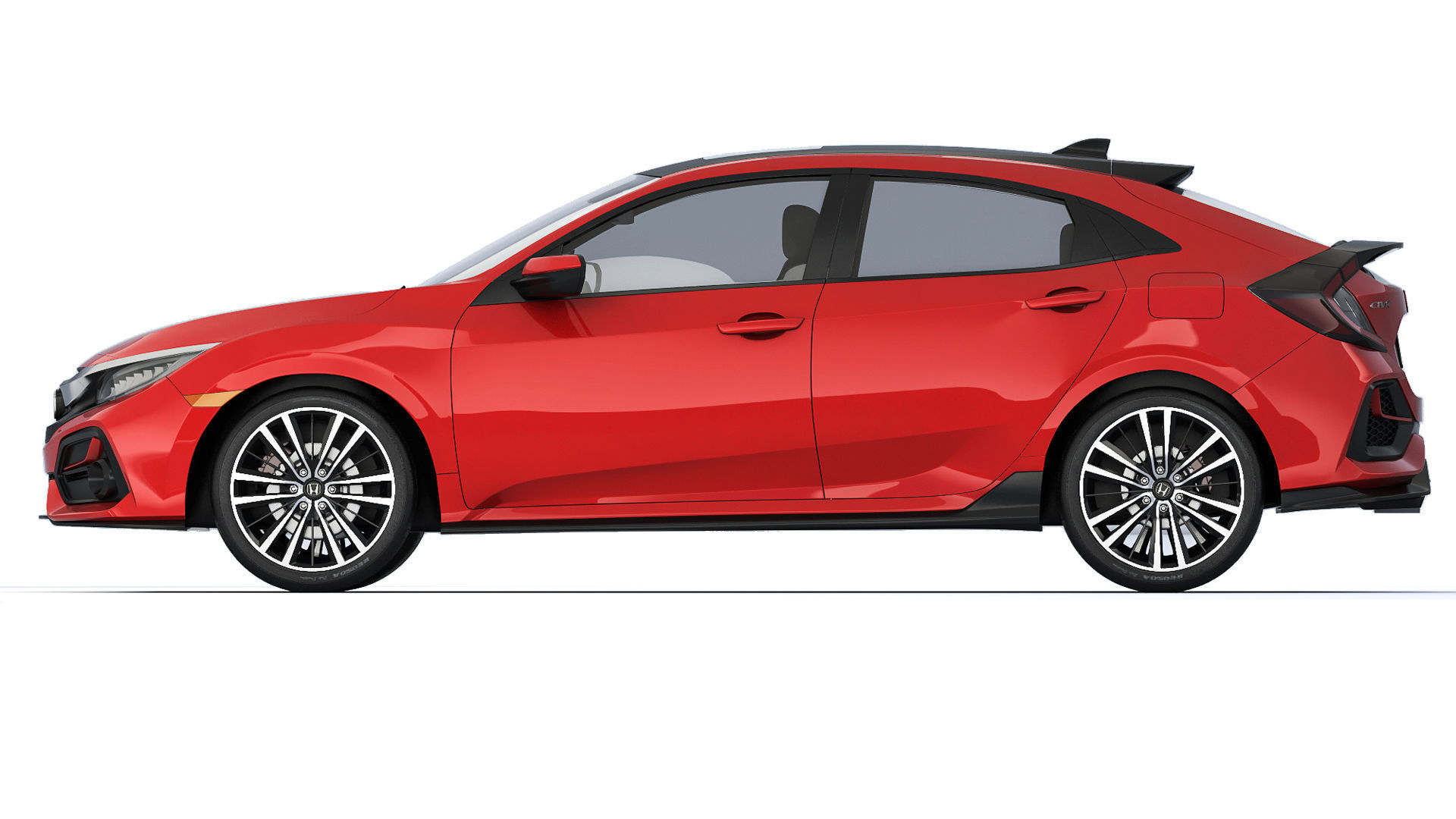 Honda Civic Hatchback 2020 3D model_2