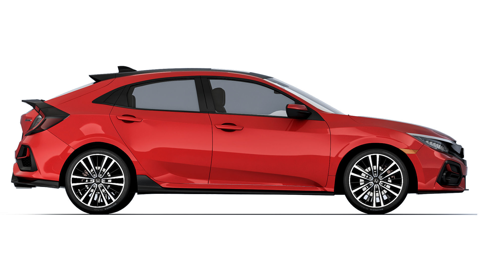 Honda Civic Hatchback 2020 3D model_5