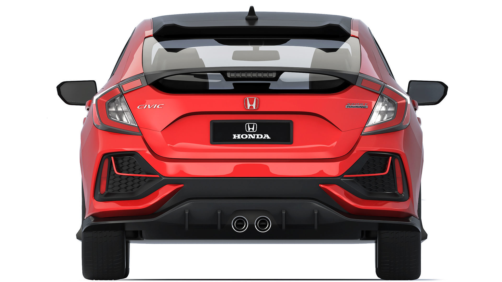 Honda Civic Hatchback 2020 3D model_4