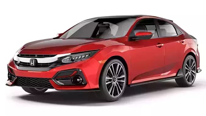 Honda Civic Hatchback 2020 3D model