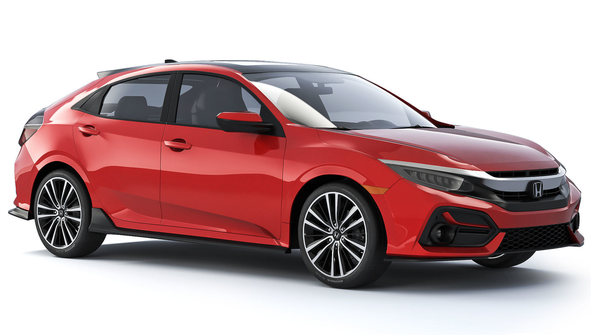 Honda Civic Hatchback 2020 3D model_6