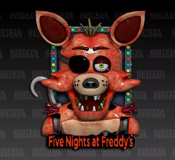 Five Nights at Freddys Foxy 3D model