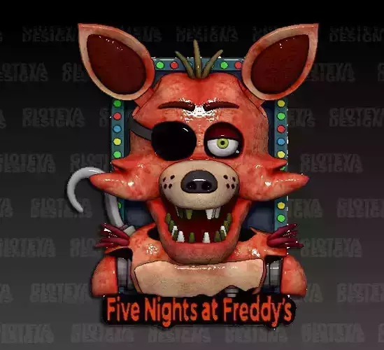 Five Nights at Freddys Foxy 3D model