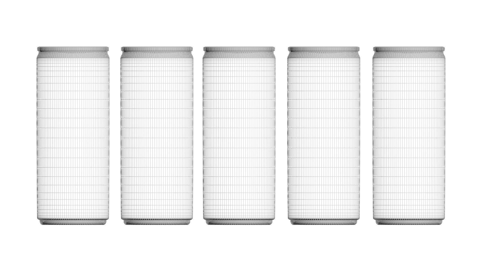 Colored Soda Cans Set 3D model_24