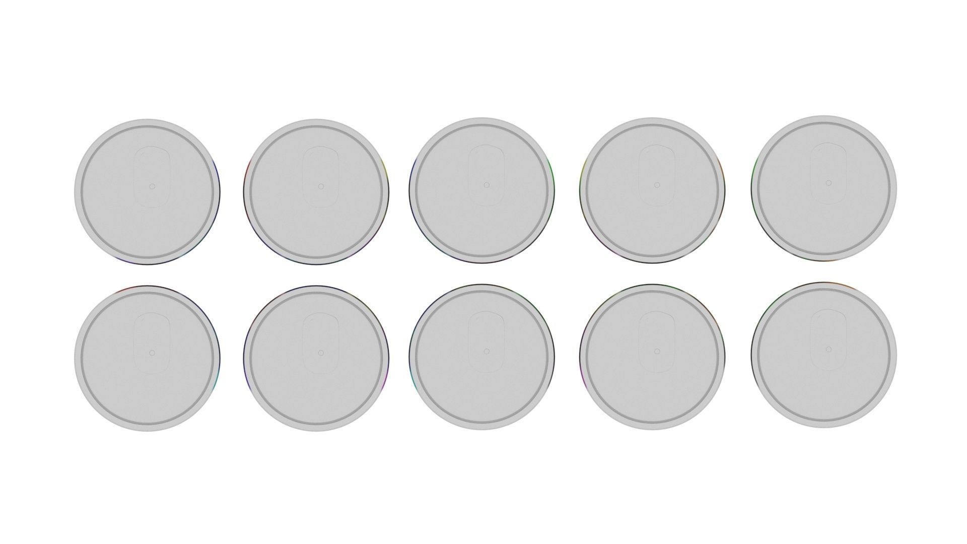 Colored Soda Cans Set 3D model_16