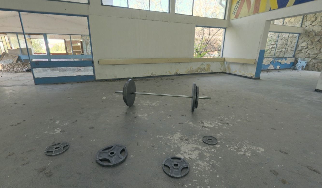 Weights Low-poly 3D model_1