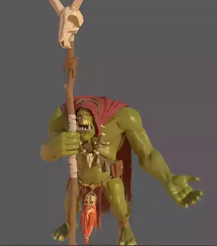 Savage Orc Shaman