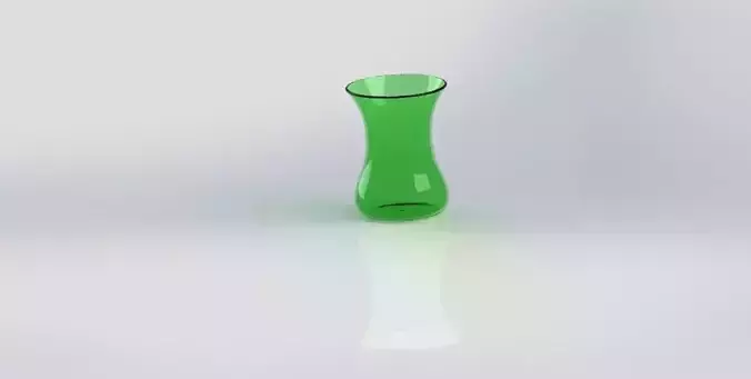 Tea Cup Glass