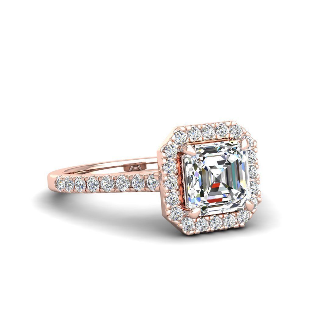 Engagement ring Mia ascher 3D print model_20