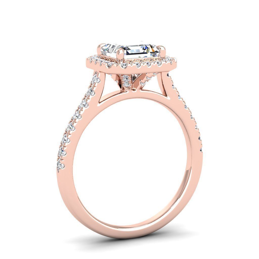Engagement ring Mia ascher 3D print model_15