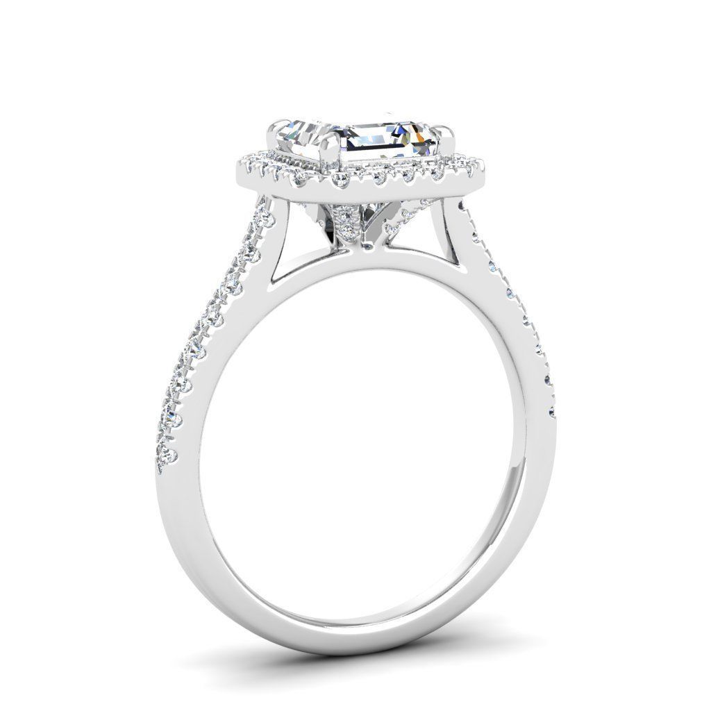 Engagement ring Mia ascher 3D print model_18