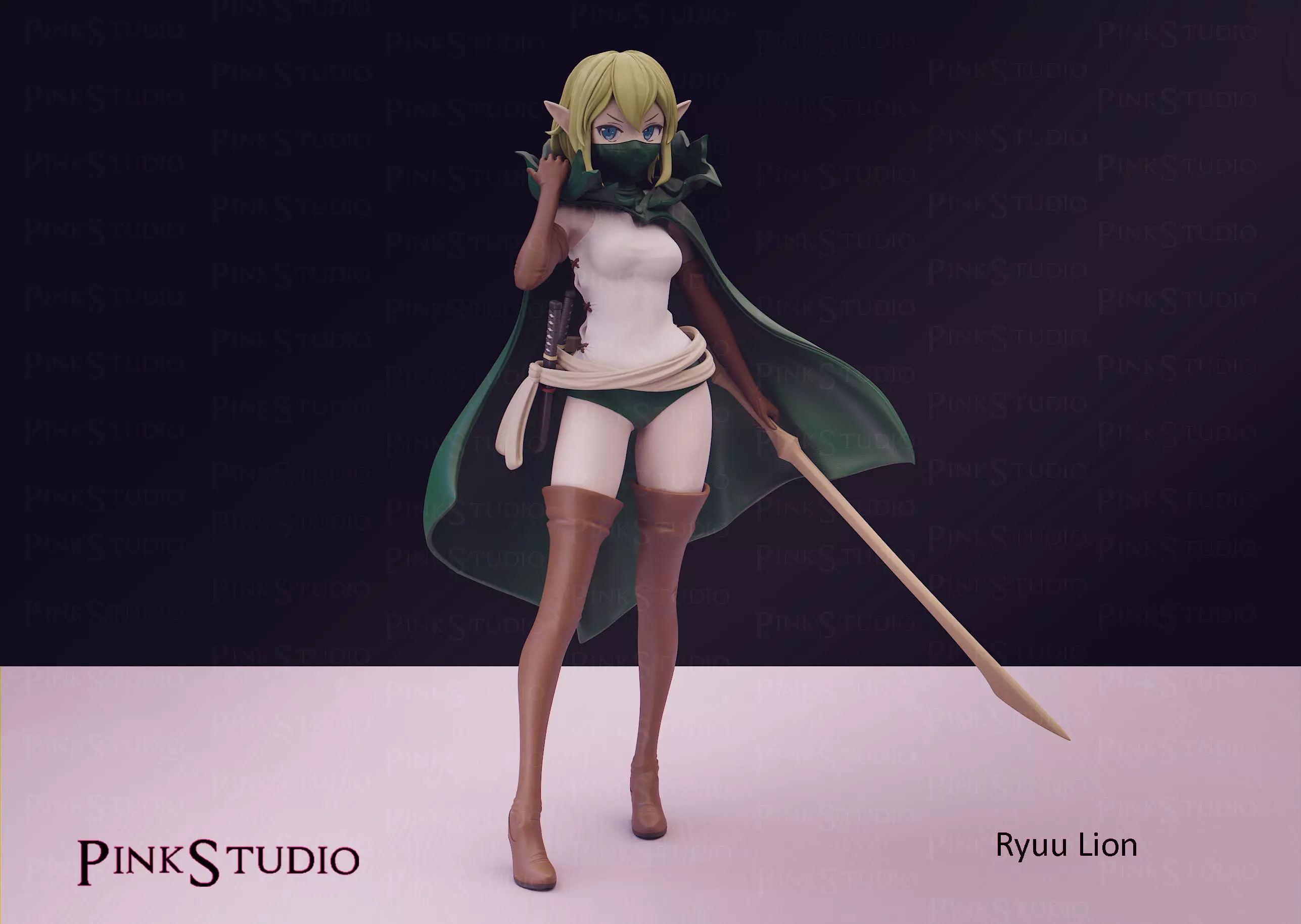 Danmachi - Ryuu Lion 3D print model_0