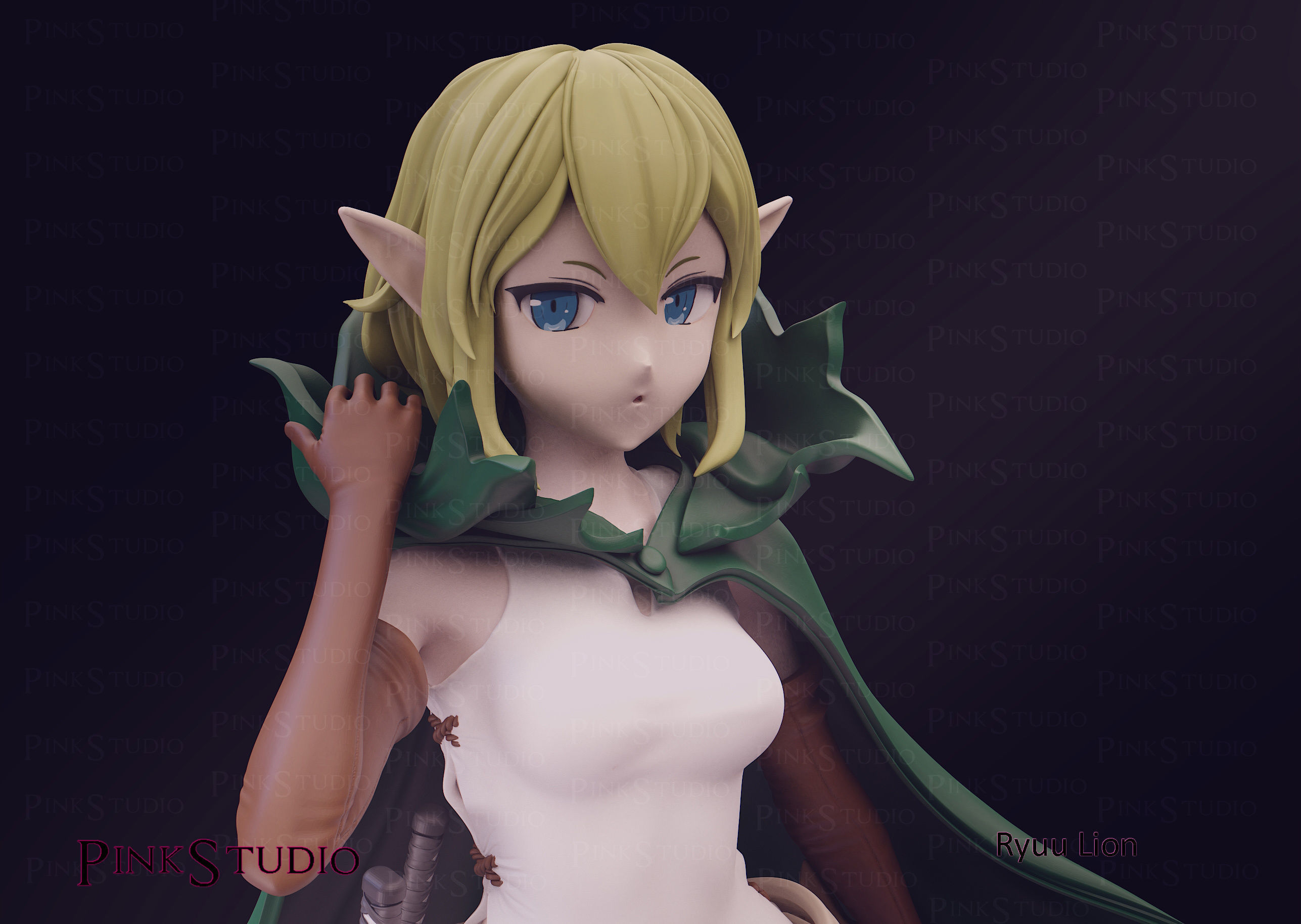 Danmachi - Ryuu Lion 3D print model_13
