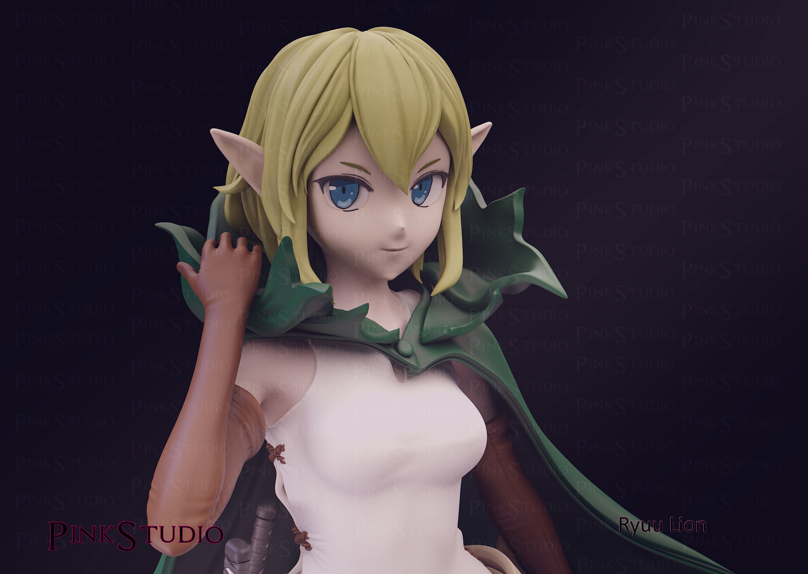 Danmachi - Ryuu Lion 3D print model_14