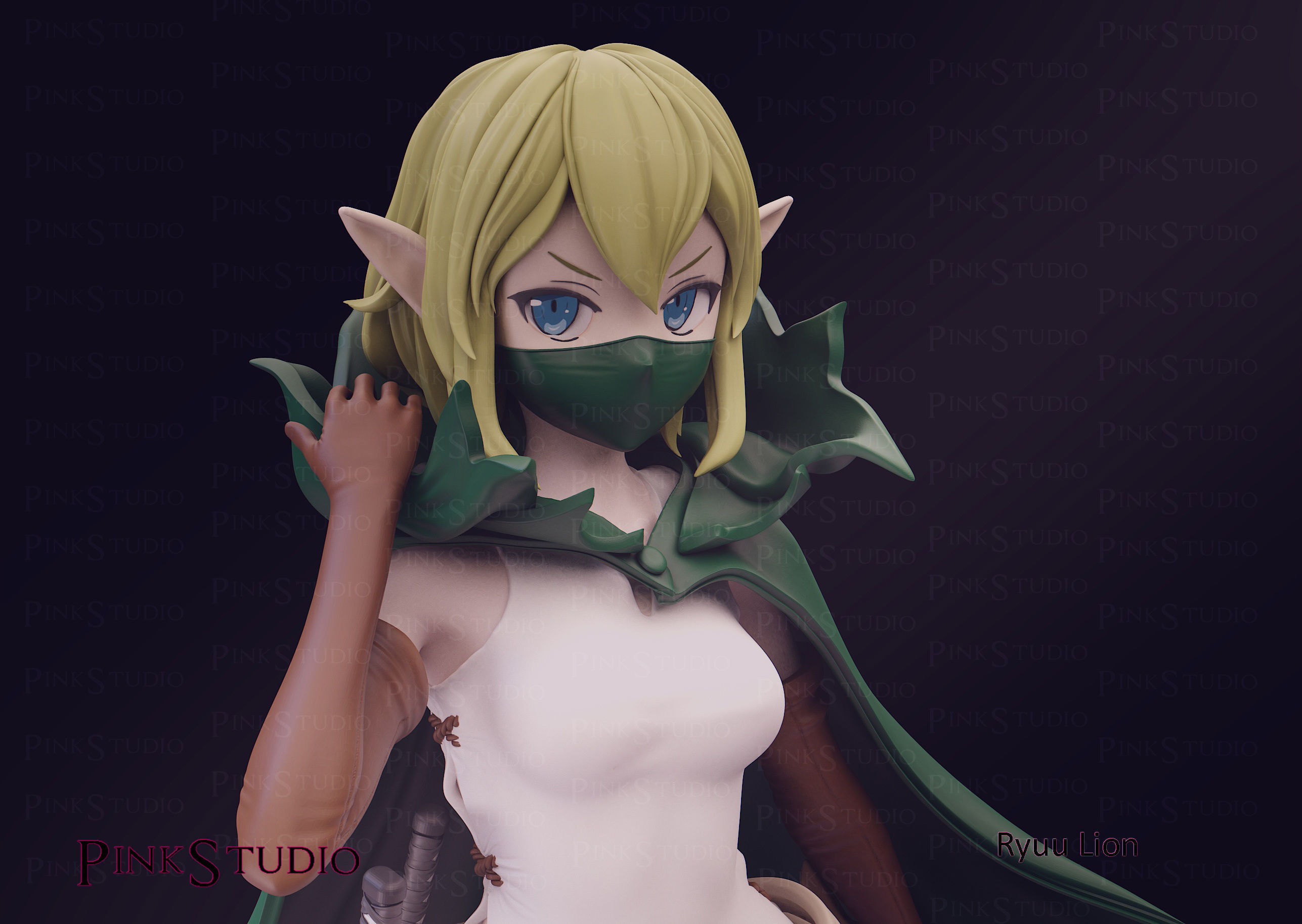 Danmachi - Ryuu Lion 3D print model_9