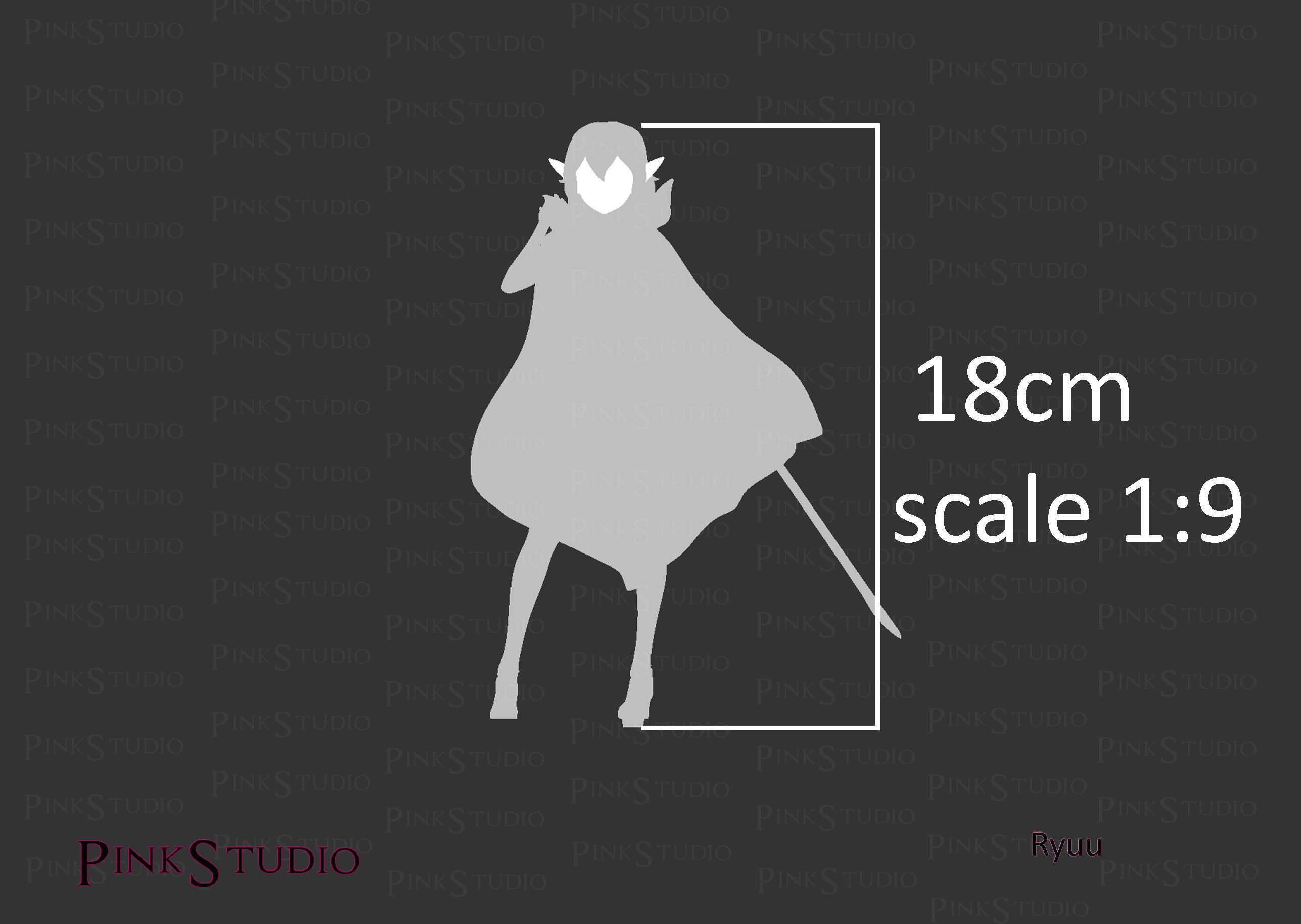 Danmachi - Ryuu Lion 3D print model_16